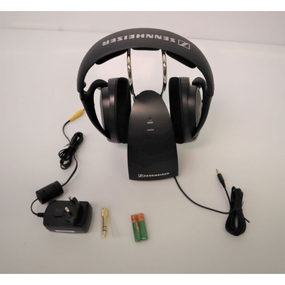 Sennheiser Funkkopfhörer RS 127-8 EU 150m Reichweite Kabellos 21Std. Betrieb