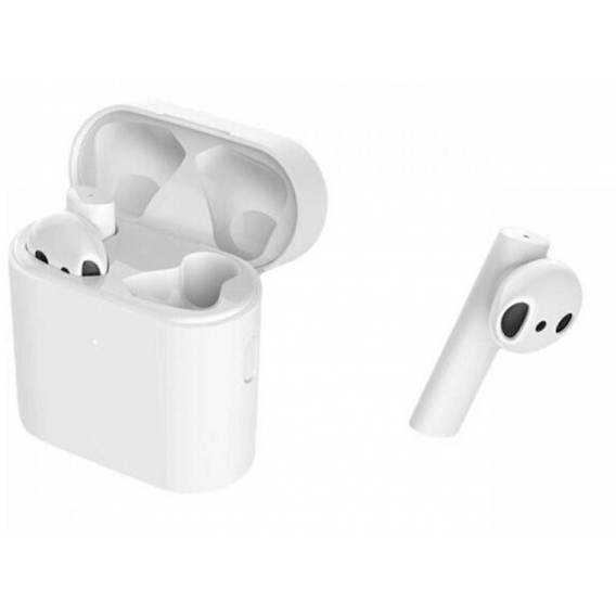 Xiaomi Mi True Wireless Earphones 2S, Kabellose Kopfhörer mit Wireless-Aufladung - Weiß