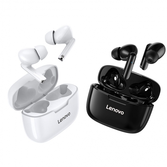 Lenovo XT90 TWS In-Ear-Kopfhoerer BT 5.0-Kopfhoerer Echte kabellose Ohrhoerer mit Touch-Steuerung Freisprecheinrichtung Stereo-S