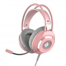 More about Ajazz AX120 - 7.1-Kanal-Stereo-Gaming-Headset Rosa