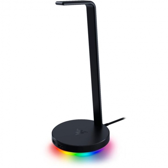 RAZER Base Station V2 Chroma Headset Stand with USB Hub and RGB Lighting (with 7.1 Surround Sound, Integrated Headphone Holder, 