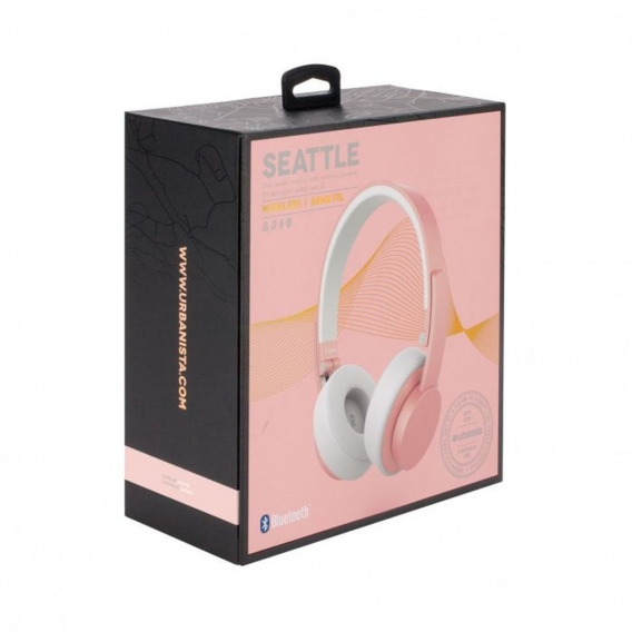 Urbanista Seattle - Kopfhörer - Kopfband - Roségold - Weiß - Binaural - Kabellos - Mikro-USB Urbanista