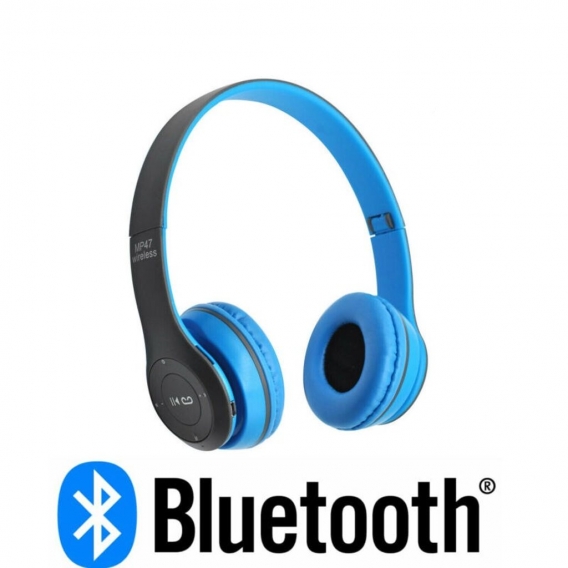 Neu Bluetooth Wireless Stereo Kopfhörer-Musik Headset über Ohr für alle Telefone