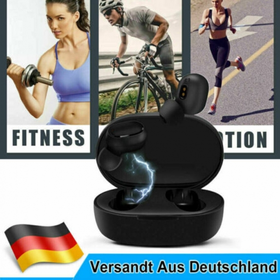 Xiaomi AirDots TWS Bluetooth Kopfhörer Wireless headset schwarz