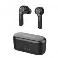 Aiwa ESP-350BK In-Ear Bluetooth Kopfhörer mit Ladestation IPX4 wasserdicht TWS (True Wireless Stereo) Ohrhörer schwarz