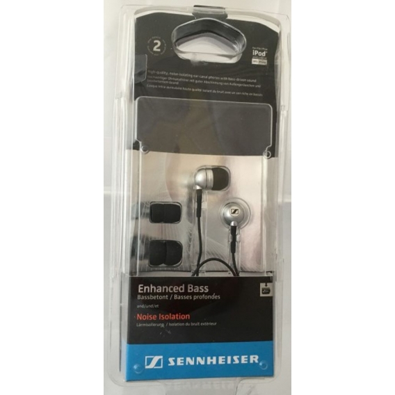 Sennheiser CX 300-II Precision In-Ear-Kopfhörer (1,2 m Kabellänge) silber