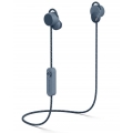 Urbanears Jakan Bluetooth Slate Blue - In-Ear Bluetooth Kopfhörer (1-Tasten-Fernbedienung, Mikrofon, Magnetische Ohrhörer)