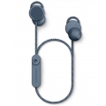 Urbanears Jakan Bluetooth Slate Blue - In-Ear Bluetooth Kopfhörer (1-Tasten-Fernbedienung, Mikrofon, Magnetische Ohrhörer)