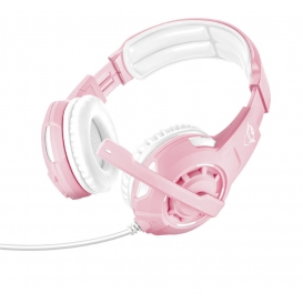 More about Trust GXT 310P Radius - Kopfhörer - Kopfband - Gaming - Pink - Weiß - Binaural - 1 m Trust