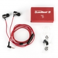 Original LG LE630 QuadBeat 3 Stereo Headset Kopfhörer Rot / Schwarz HSS-F630