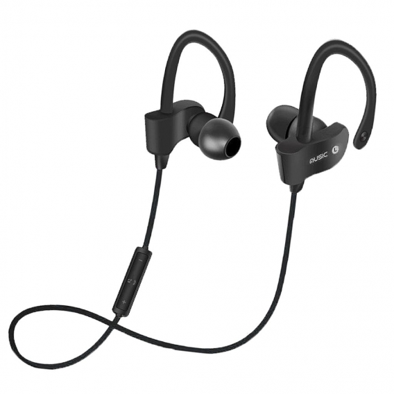 Sport Drahtlose Bluetooth Kopfhörer Headset Für Workout Running Work Home Farbe Schwarz