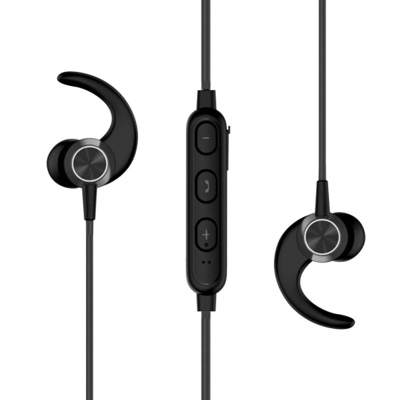 Active Series Wireless Bluetooth-Sportheadset, magnetisch, by Swissten - Schwarz