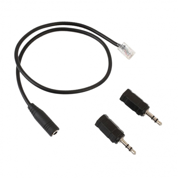 Rj9 Zu 3.5mm 2.5mm Stecker Adapter Stecker Für Telefon Headset Kopfhörer