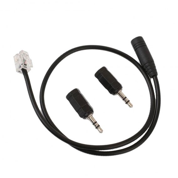 Rj9 Zu 3.5mm 2.5mm Stecker Adapter Stecker Für Telefon Headset Kopfhörer