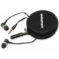 Grundig In-Ear Headset mit Flachkabel 86351, schwarz