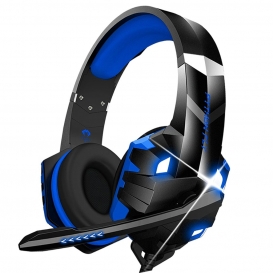 More about Gaming-Headset mit geräuschunterdrückendem Mikrofon Farbe Blau