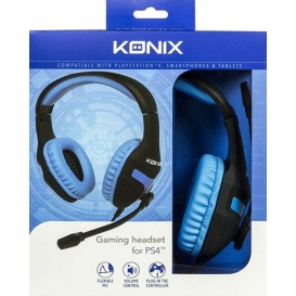 More about Konix 61881187303, Gaming, Kopfhörer, Kopfband, Schwarz, Blau, Binaural, Verkabelt