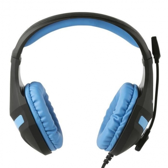 Konix 61881187303, Gaming, Kopfhörer, Kopfband, Schwarz, Blau, Binaural, Verkabelt