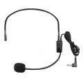 3,5-mm-Headset-Mikrofon mit kabelgebundenem Headset für Sprachverstärkerlautsprecher