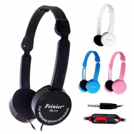 More about Versenkbares faltbares Over-Ear-Kopfhörer-Headset mit Mikrofon-Stereobass für Kinder-(Schwarz)