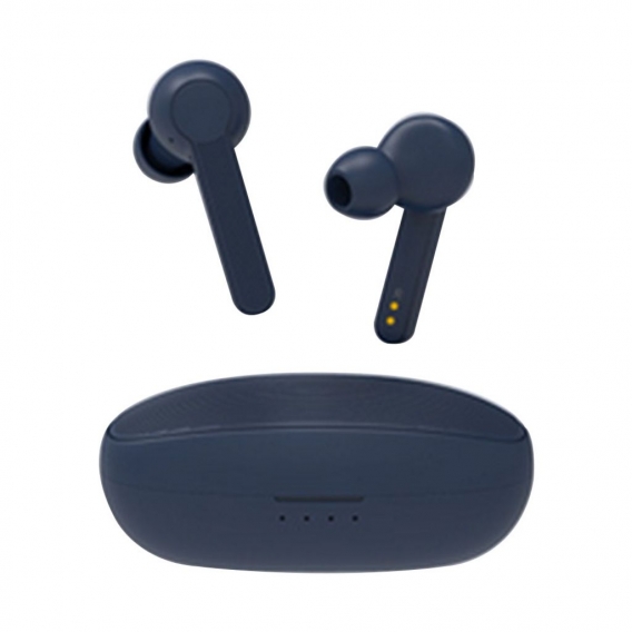 Bluetooth Kopfhörer, Ear Kabellos Kopfhörer  Bluetooth 5.0 Headset Noise Cancelling Ohrhörer mit Mikrofon und Tragbare Ladehülle