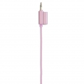 Thomson HED8100P Kinderkopfhörer mit Kabel Lautstärkebegrenzung Share-Plug Rosa