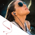 GB04 Bluetooth 5.1 Kopfhörer in-Ear Sport Headset mit Mikrofon HD Stereo Wasserdichte Kopfhörer Kabelloser Nackenbügel für Reise