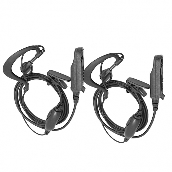 2pcs G-Form Ohrhörer Headset PTT mit Mikrofon für BF-UV9R, BF-A58, BF-9700, BF-UV9RPLUS