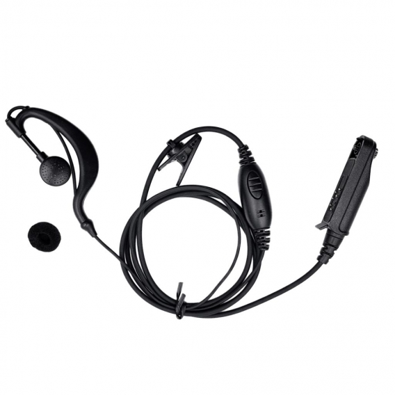 2pcs G-Form Ohrhörer Headset PTT mit Mikrofon für BF-UV9R, BF-A58, BF-9700, BF-UV9RPLUS