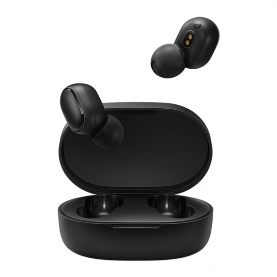 Xiaomi Redmi Airdots S TWS BT 5.0 Kopfhoerer DSP Noise Cancelling Auto-Pairing In-Ear-Sport-Ohrhoerer mit Ladekoffer Schwarz