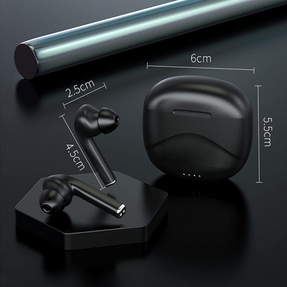 Bluetooth Kopfhörer in Ear, Kabellose Kopfhörer, Bluetooth Ohrhörer mit Mikrofon Stereo Deep Bass, USB-C Quick Charge, 20 Std, I