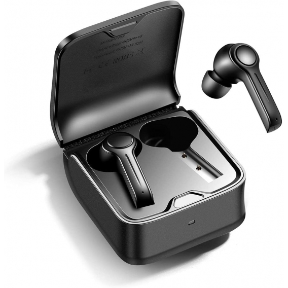 Kabellose Ohrhörer, Bluetooth-Kopfhörer In-Ear-Ohrhörer mit Mikrofon mit Geräuschunterdrückung, integriertes Mikrofon, IPX7 wass