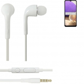 More about K-S-Trade Kopfhörer Headset kompatibel mit Samsung Galaxy A32 5G mit Mikrofon u Lautstärkeregler weiß 3,5mm Klinke Kabel Headpho