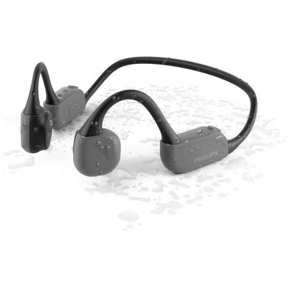 Philips A6606BK Bügelkopfhörer Headset-Funktion Bluetooth kabellos schwarz