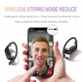 Mini Kabellose Ohrhörer Bluetooth TWS BT Sport Wasserdicht Unsichtbar Im Ohr 3D Stereo Geräuschunterdrückung Sport Kopfhörer Aut