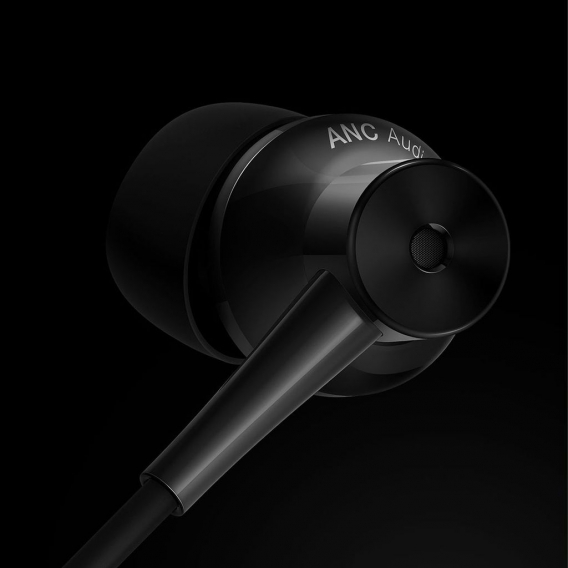 Original Xiaomi Mi Headset Kopfhörer Stereo Kopfhörer Ohrhörer Rauschunterdrückung Kopfhörer Typ-C-Version Schwarz