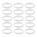 15 Stück Armbänder Farbe Weiß