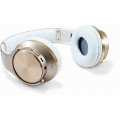 Conceptronic Kabelloses Over Ear Bluetooth Headset | Lautsprecherfunktion Gold