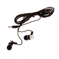 3,5-mm-In-Ear-Ohrhörer-Kabel-Kopfhörer-Headset für das iPhone Samsung-(Golden)