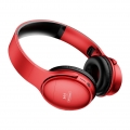 Over Ear Wireless Headphones Deep Bass Folding Noise Cancelling Headset Mit Mikrofon Farbe rot