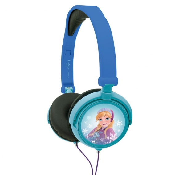 Lexibook HP010FZ Disney Frozen Faltbare Stereo-Kopfhörer mit Lautstärkebegrenzer