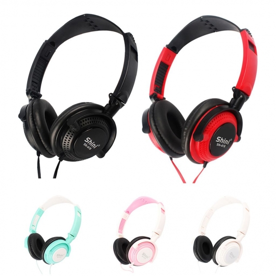 3,5 mm Wired Gaming Headset Over-Ear Sport Kopfh?rer Musik Kopfh?rer mit Mikrofon Inline-Steuerung fš¹r Smartphones Tablet Lapto