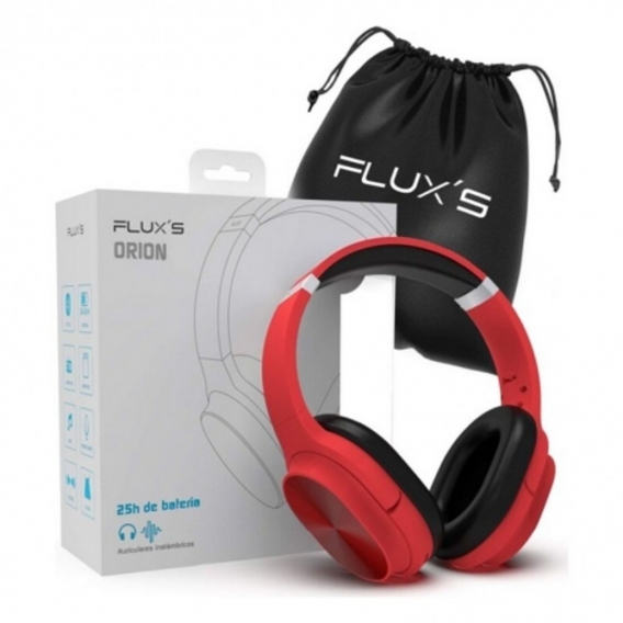 Flux's orion Funkkopfhörer bluetooth 5.0 blau