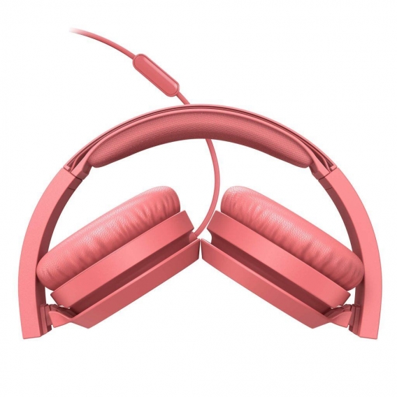 Philips TAH4105BK Wired Headphones - Red, Kopfhörer, Kopfband, Anrufe & Musik, Rot, Binaural, Digital