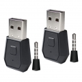 2x USB Bluetooth 4.0 Anschluss Drahtloser Bluetooth Empfänger Headset Adapter