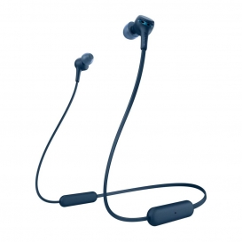 More about Sony WI-XB400L Bluetooth-Kopfhörer blau Headset-Funktion Google/Siri Assistant