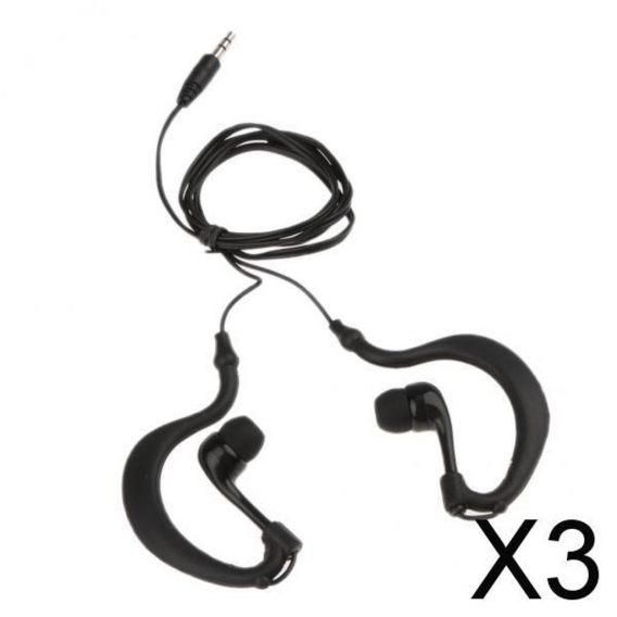 3X 3.5mm Ohrhörer Sport wasserdicht Kopfhörer Kopfhörer für iPod mp3 Spieler