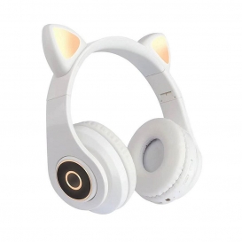 More about B39 Cute Cat Ear Headset Wireless BT5.0 Faltbarer Gaming-Kopfhoerer mit Flash-RGB-Leuchten Kopfhoerer TF-Kartenspiel / Kabelmodu