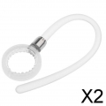 2X Ohrhaken Schleife Clip für iphone Samsung Motorola bluetooth Kopfhörer 11mm