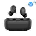XIAOMI Haylou GT2 3D Stereo TWS Bluetooth 5.0 Sport Kopfhörer mit integriertem Mikrofon, Assistentfunktion und Ladebox - Schwarz